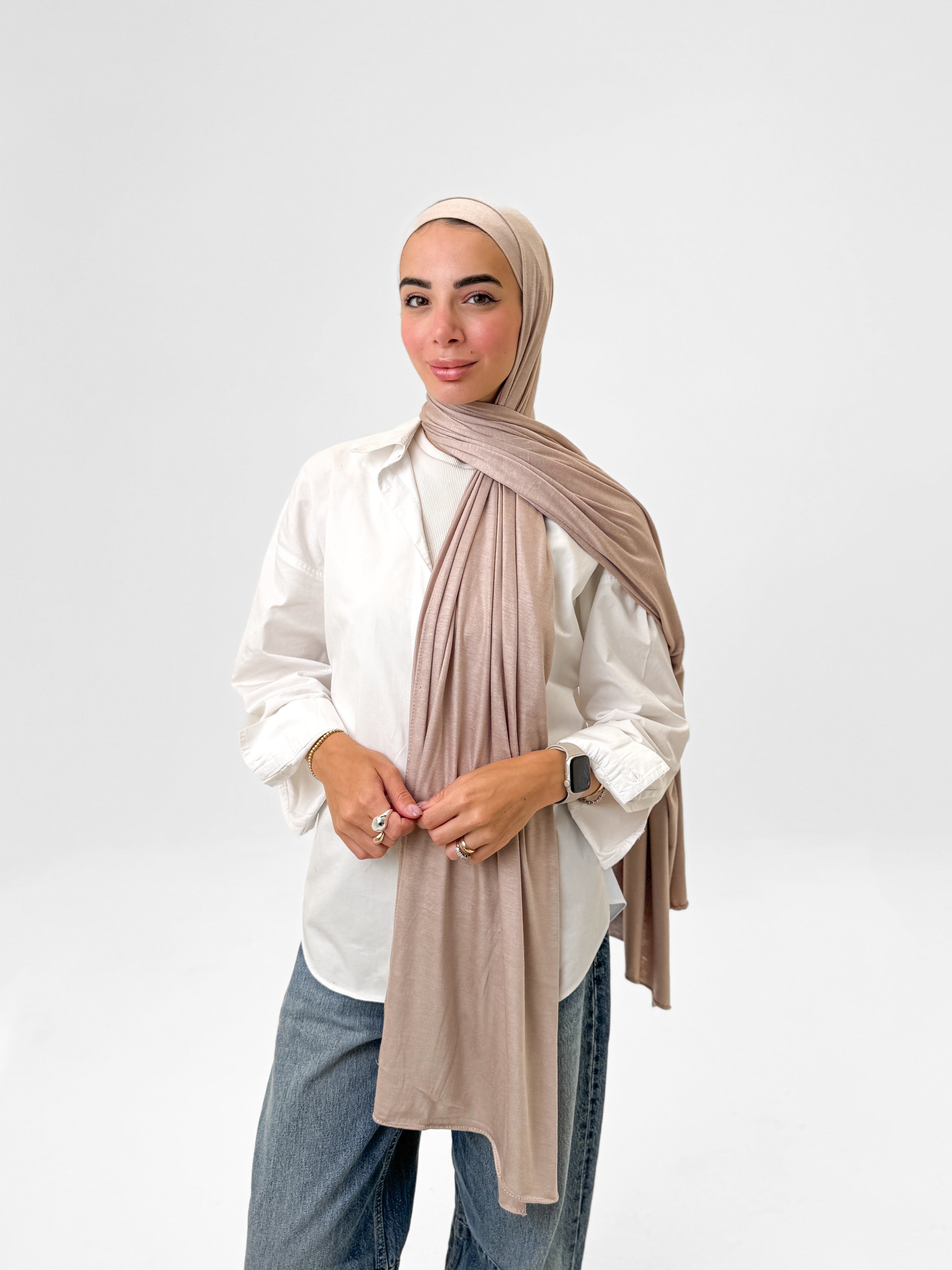 Comfort Lycra Scarf With Cap