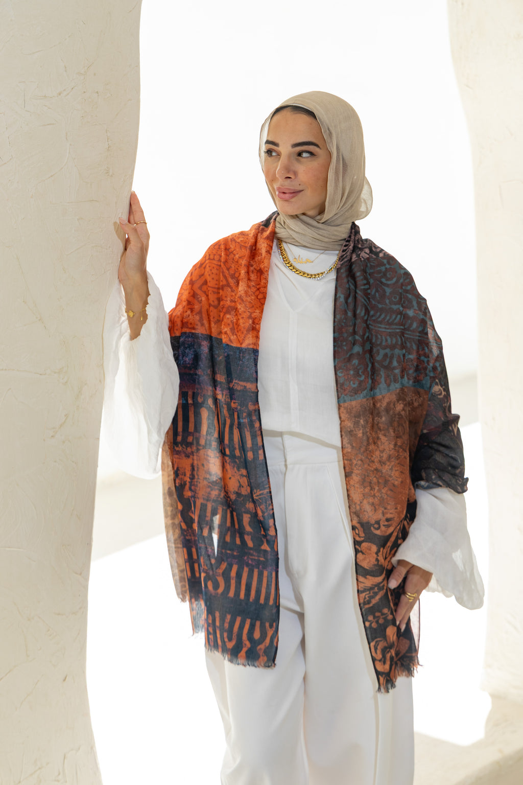 Opal - summer shawl