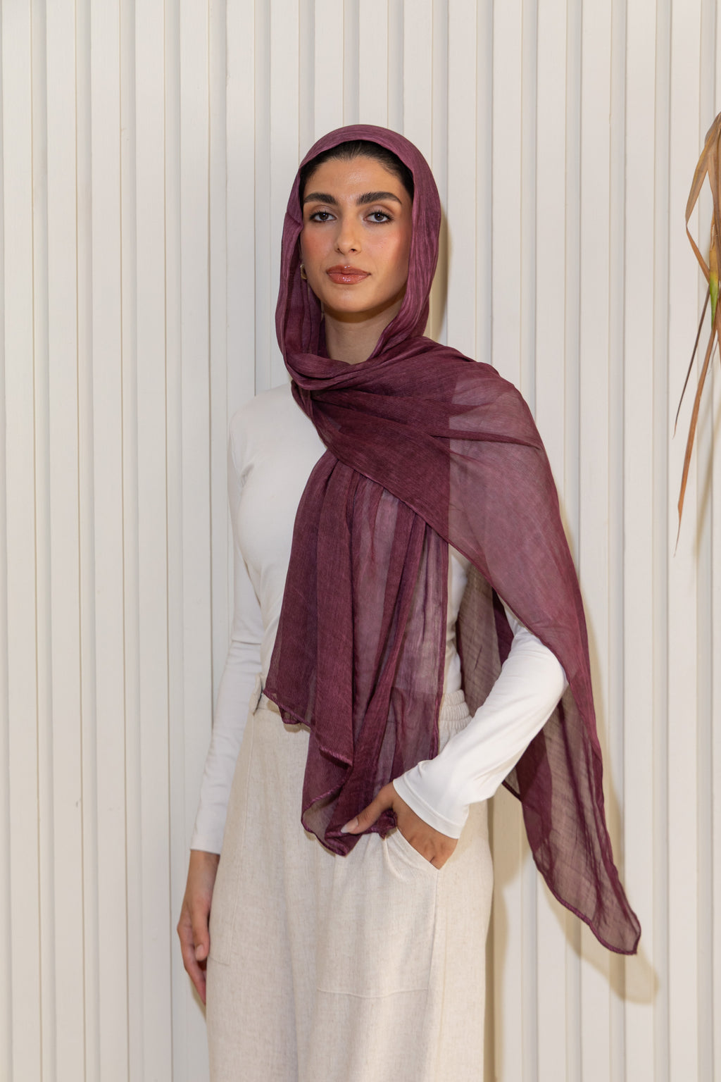 Elite Linen - Burgundy