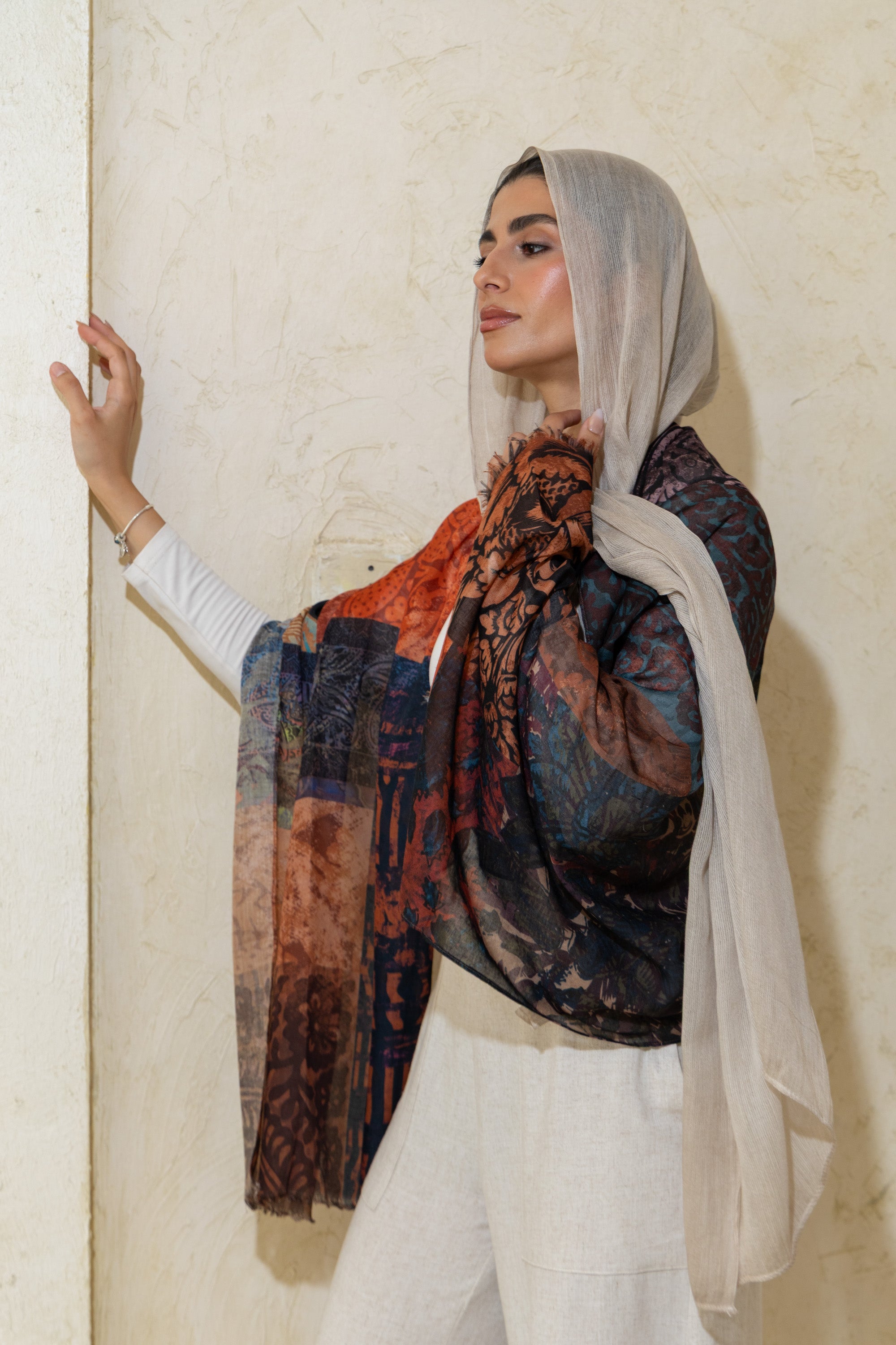 Opal - summer shawl
