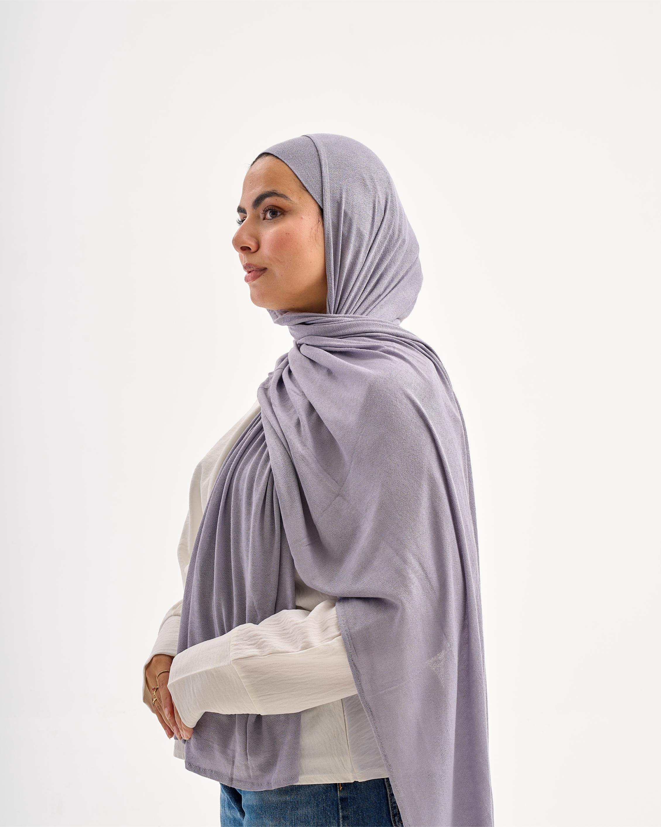 Light Weaves lycra scarf - Grey