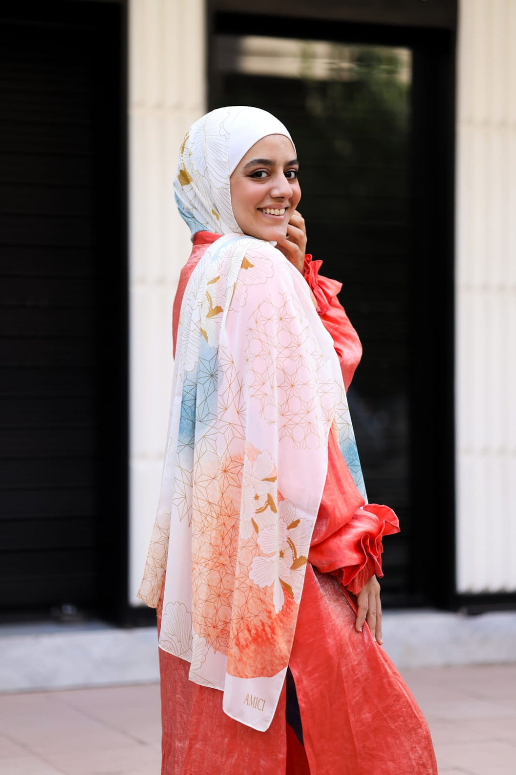 Lilly Chiffon Scarf